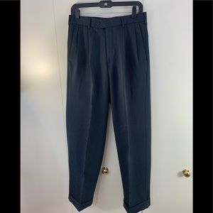 Perry Ellis Portfolio 30/30 navy dress pants cuff